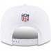 Men's New Orleans Saints New Era White 2017 Color Rush 9FIFTY Snapback Adjustable Hat 2764188